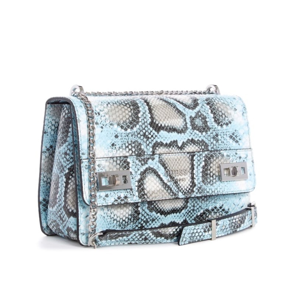 GUESS Snakeskin Crossbody + Wallet Bundle